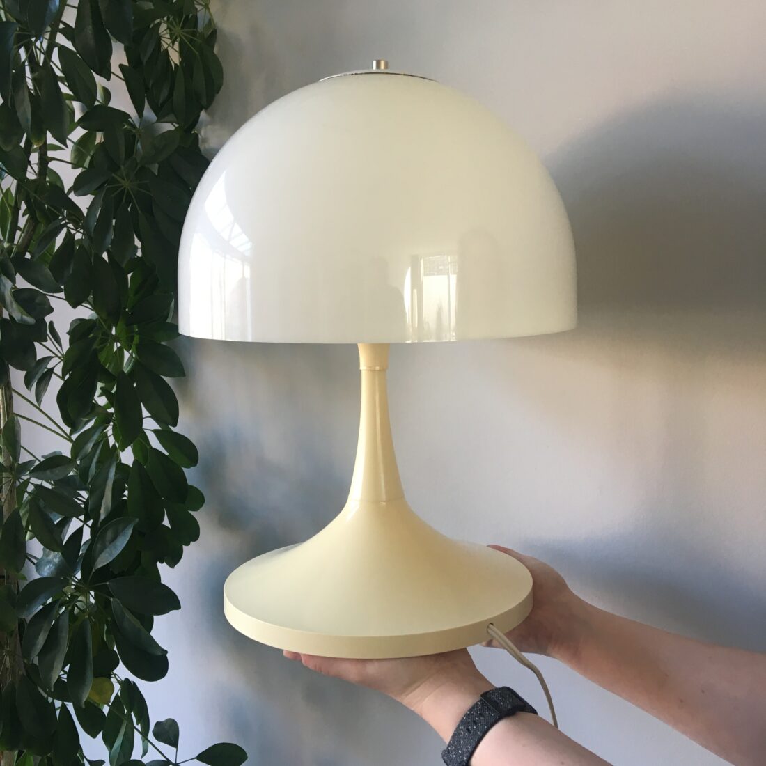 Vintage Hala Mushroom tafellamp