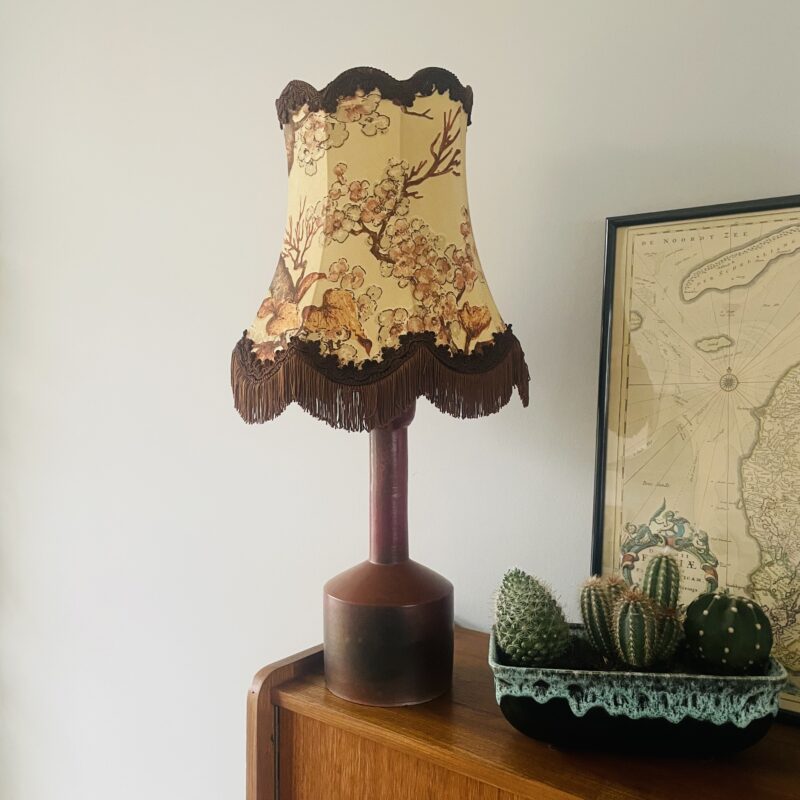 Vintage tafellamp Bohemien